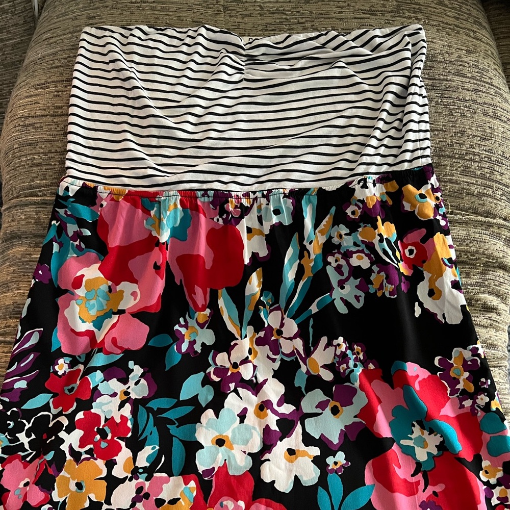 Roxy strapless sundress juniors XL